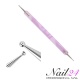 Nailart Spot Swirl pink 1mm/spitz