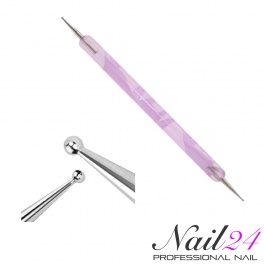 Nailart Spot Swirl pink 1mm/spitz