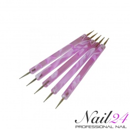 Nailart Spot Swirl pink Set  