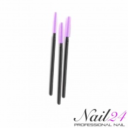 Wimpernbürsten Silikon lila