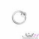 Piercing Ring Perle Perlmutt (2 Stück)
